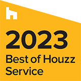 Best of Houzz Service 2023 badge awarded to Denver Design Group, top interior designers in Colorado